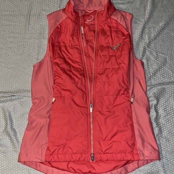 Zero Restriction Tess Vest Womens Primaloft Dual Direction Zipper Pink Sz M - Picture 8 of 11